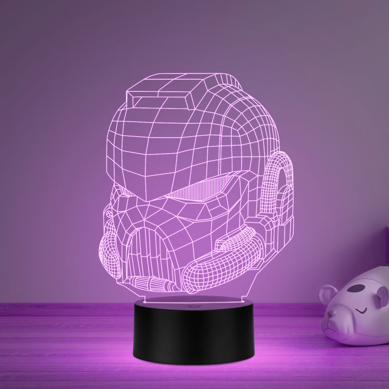 3D Illusion Antman Led Night Lamp with Multicolored Light Gift for Kids & Kids Room Decor